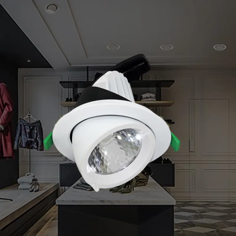 Zoomable Recessed Aluminum LED Downlight