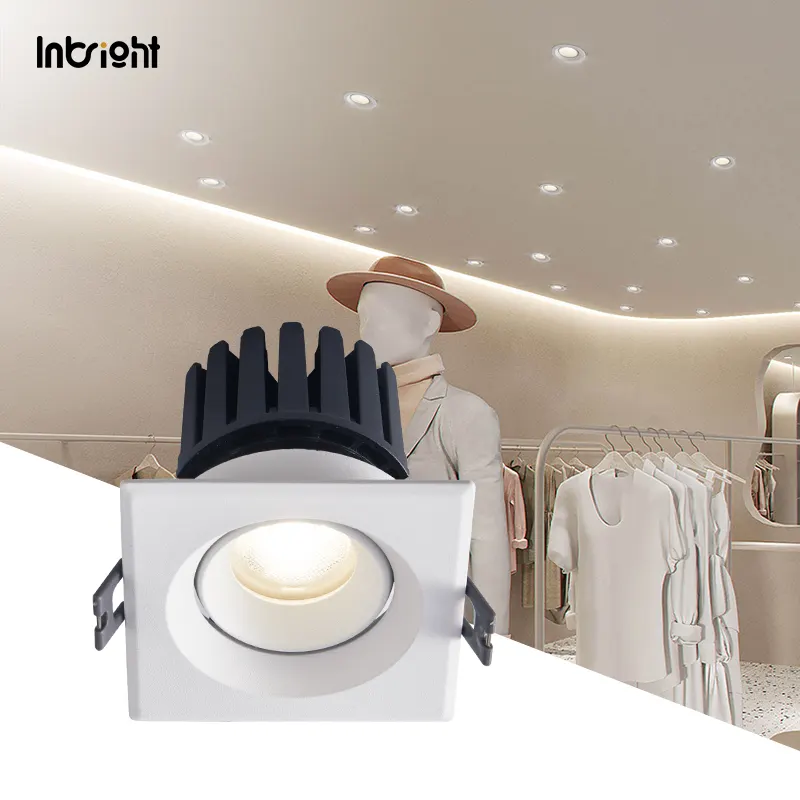 Adjustable Recessed Aluminum LED Downlight 8W IP65