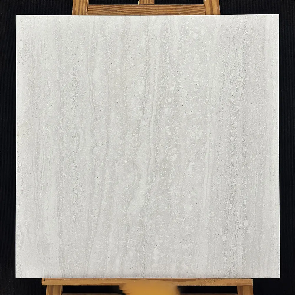 Non-Slip Wood-Look Gray Porcelain Wall And Floor Tile 600x600mm
