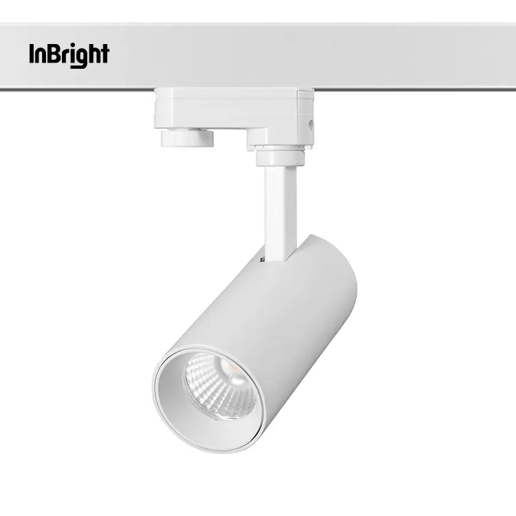 Anti-Glare Rotatable Aluminum LED Track Spotlight 12-36W