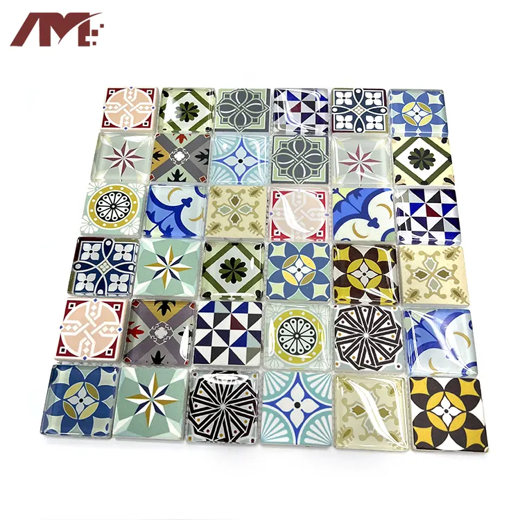 Glossy Glass Mosaic Tile 297x297x7mm