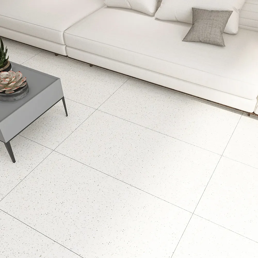 Non-Slip Terrazzo-Look Matte Porcelain Outdoor Tile 600x1200mm