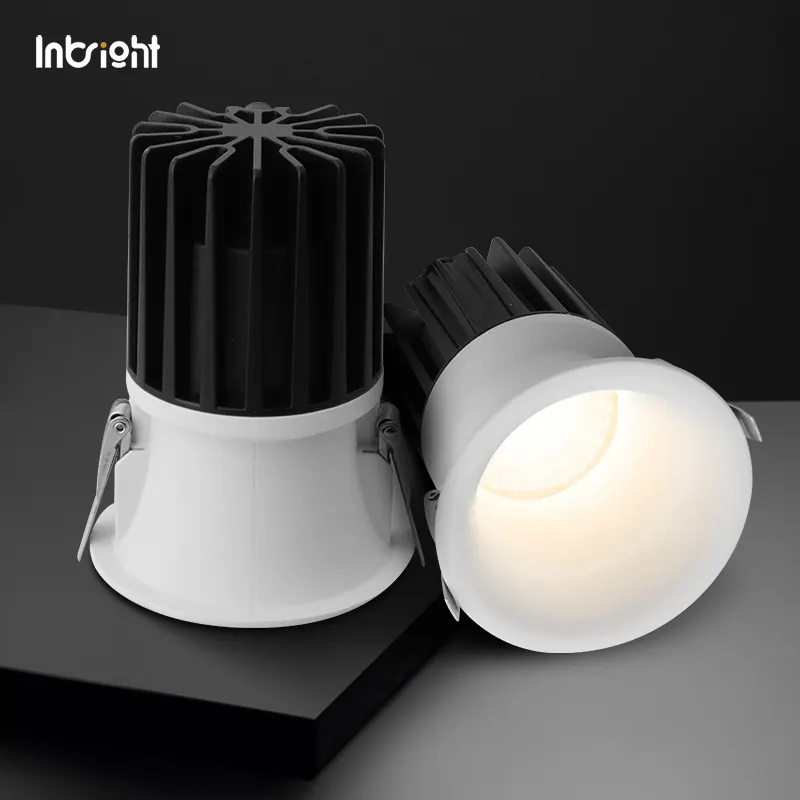 Anti-Glare Dimmable DALI Recessed COB LED Downlight 10-25W IP65 product sample