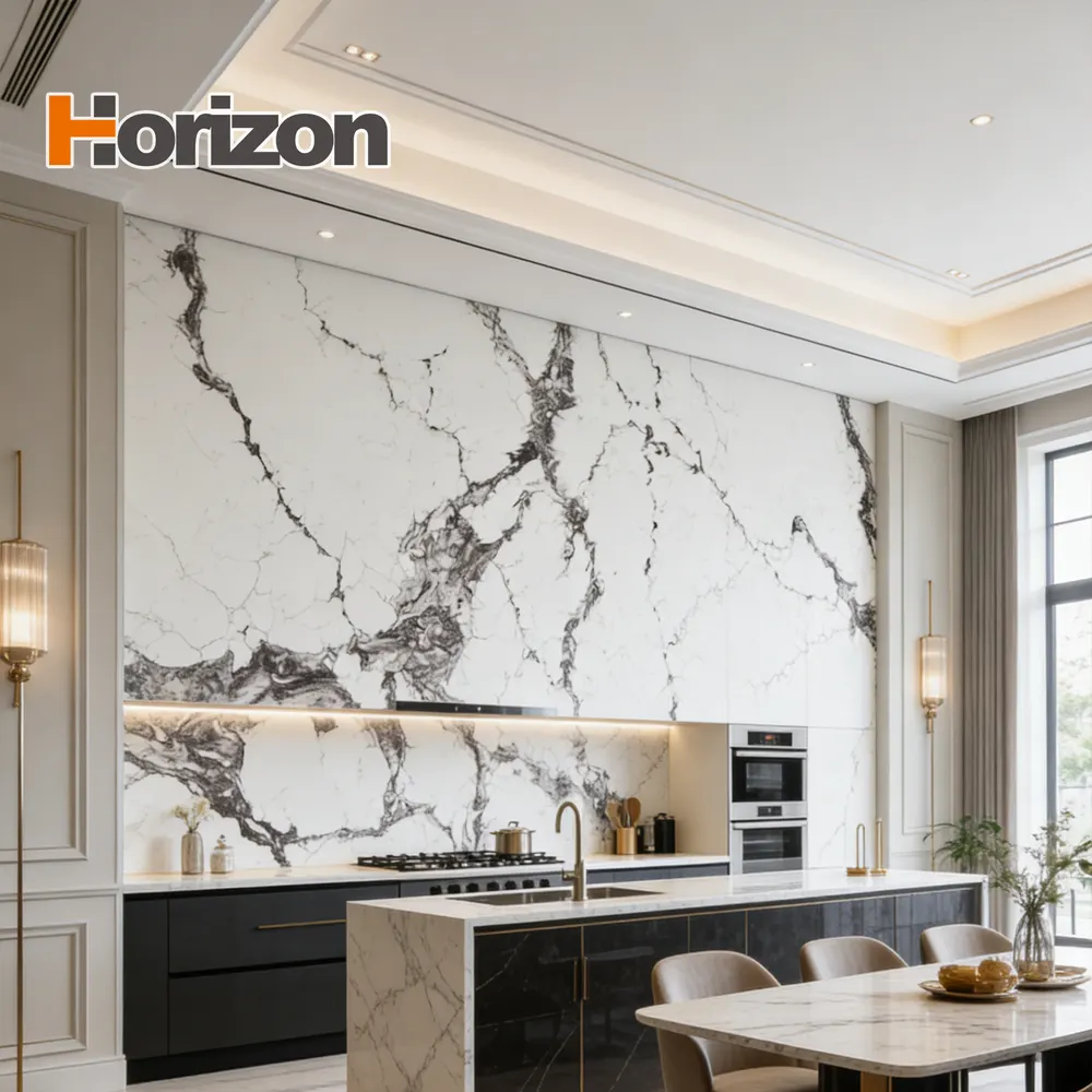 Black Engineered Quartz Slab 3200x1600mm