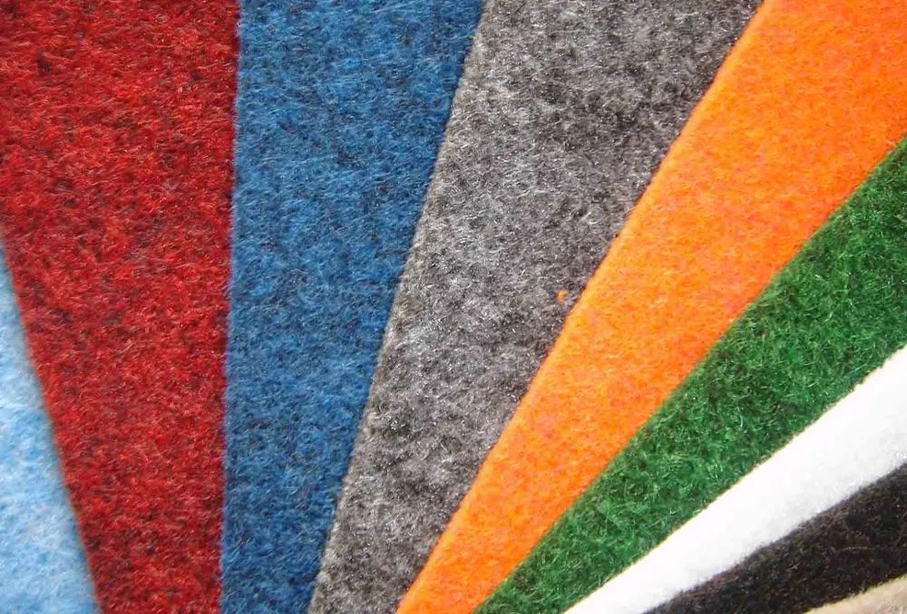 Polyester Exhibition And Event Carpet With Latex Backing