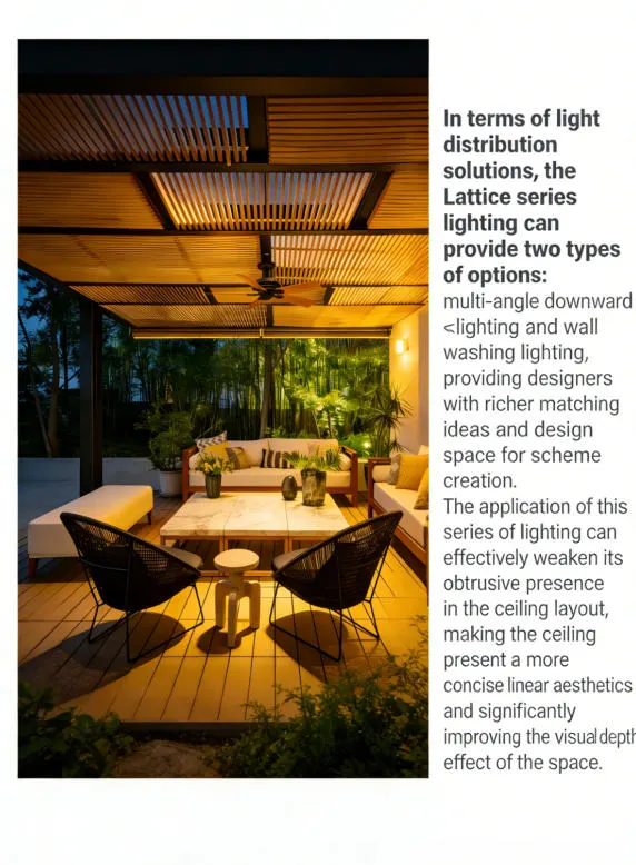 Aluminum LED Grille Light 2-25W
