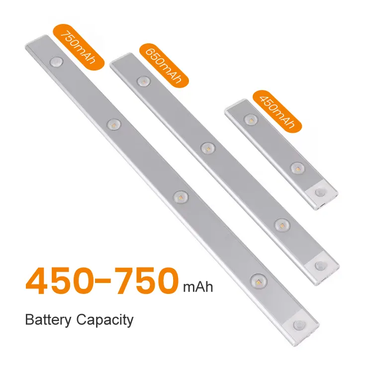 Motion-Sensor Rechargeable Slim Smart LED Cabinet Light 2W product sample