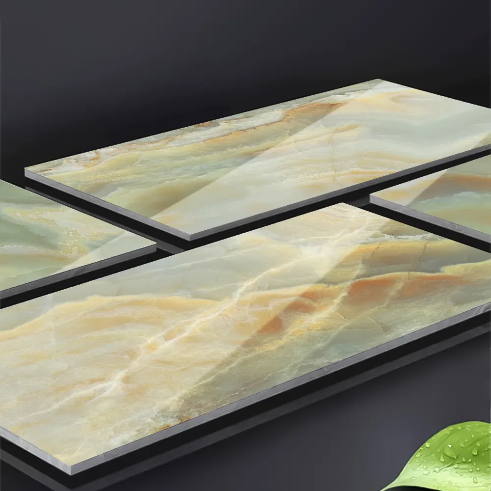 Stone-Look Polished Porcelain Wall Tile 600x1200mm
