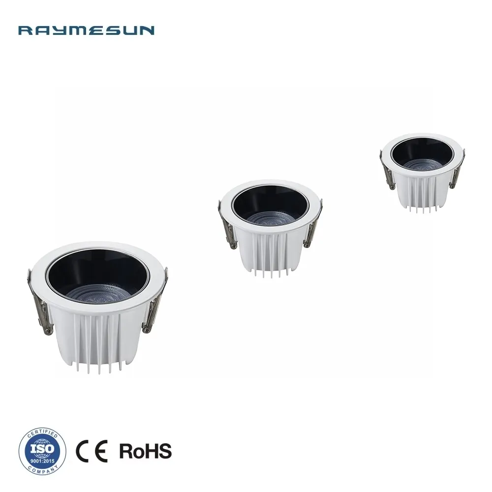Anti-Glare Dimmable Recessed LED Downlight White 6/45W 4in