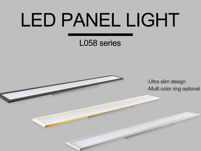 Recessed Square Aluminum LED Panel Light 48-80W