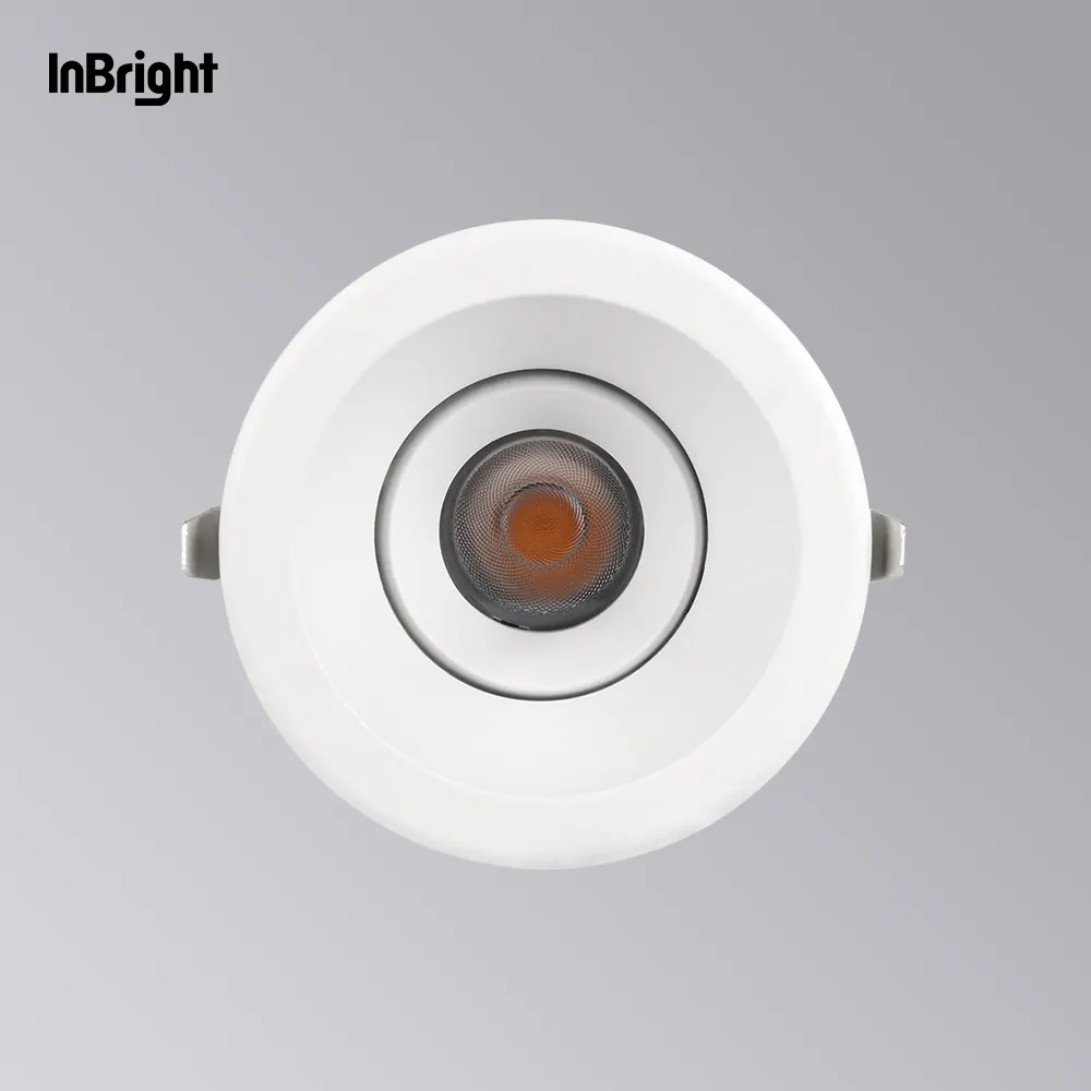Anti-Glare Adjustable Dimmable DALI LED Downlight 8-28W