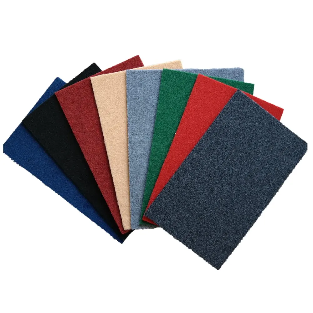 Velour Polyester Exhibition And Event Carpet 1-4mm Thick