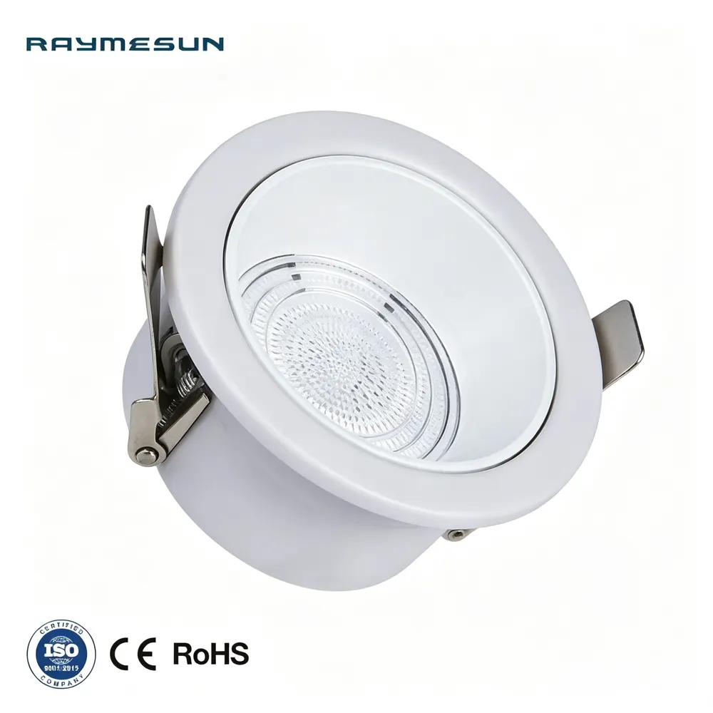 Touch-Controlled Anti-Glare Recessed LED Downlight 7-30W IP33
