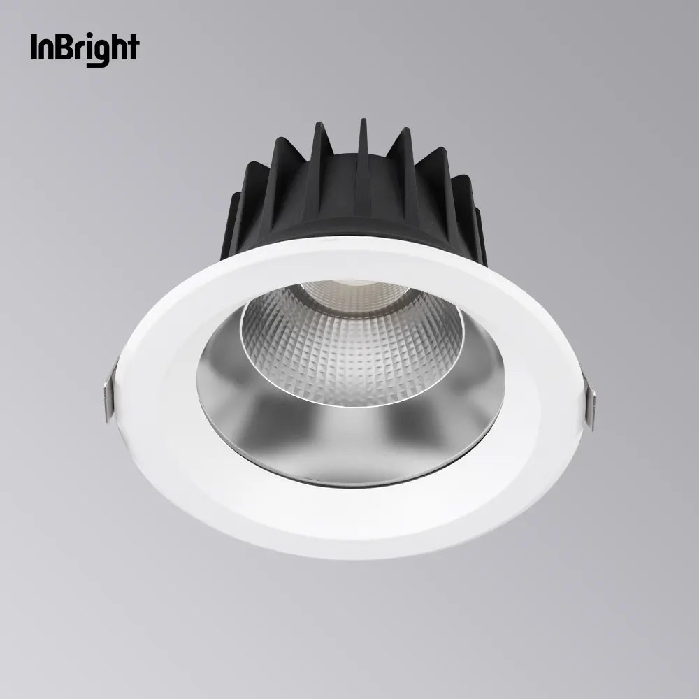 Anti-Glare Dimmable Recessed LED Downlight 18-48W IP65