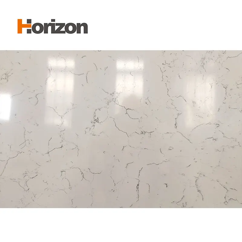 White Engineered Quartz Slab 3200x1600mm