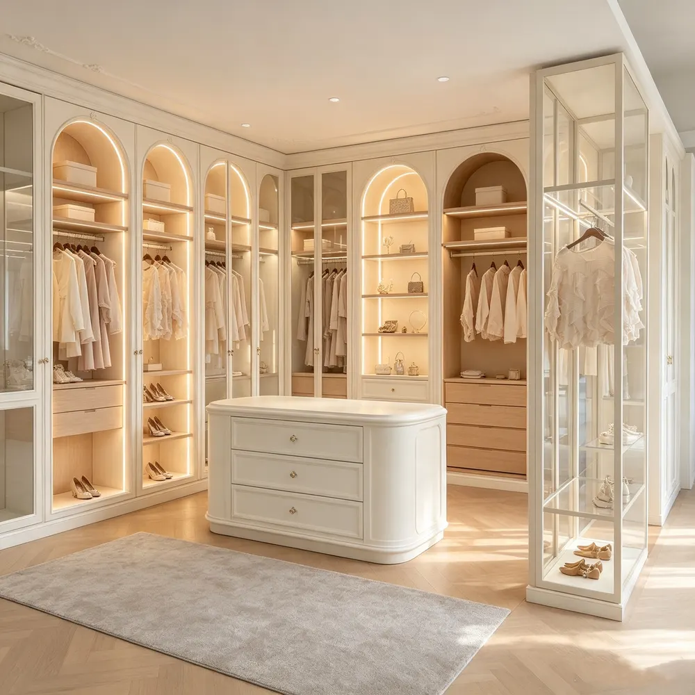 Modern Bedroom Wardrobe For Clothing Storage