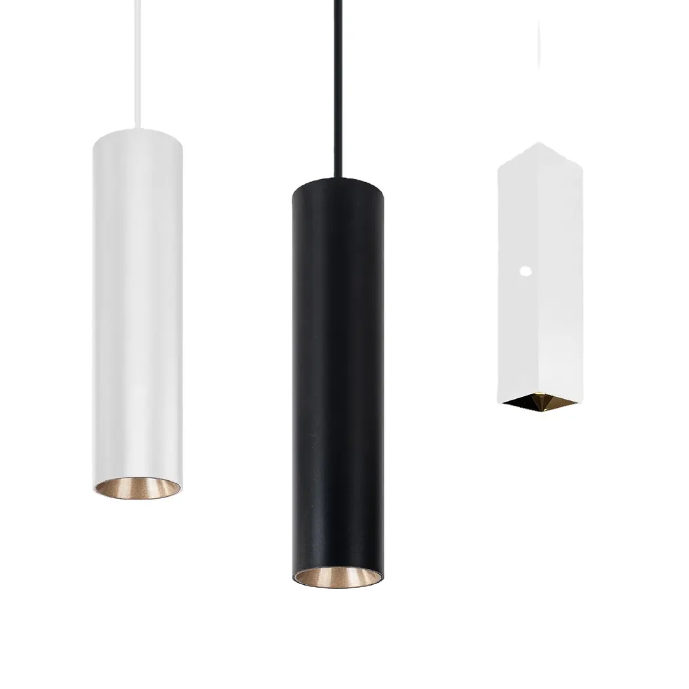 Aluminum LED Pendant Light 75x105 White 8-30W