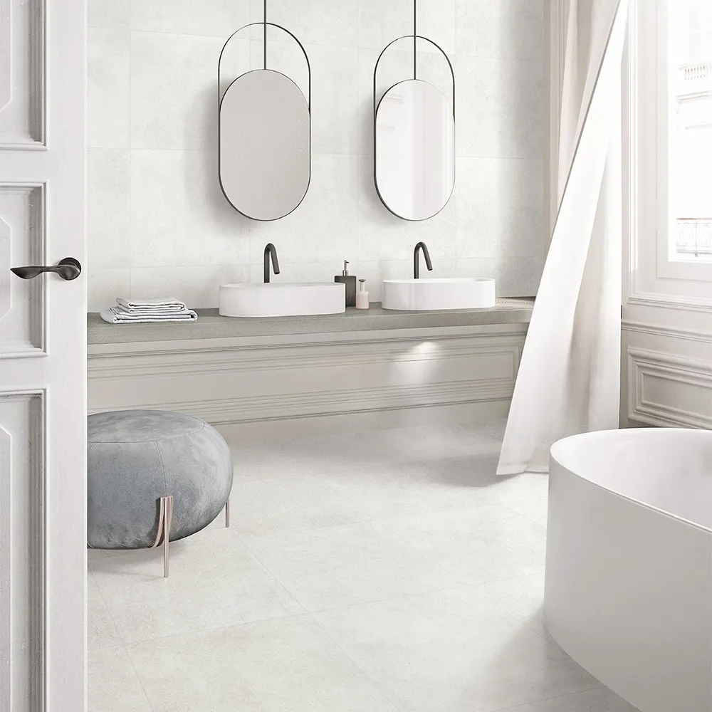 Non-Slip Stone-Look Ceramic Wall And Floor Tile 600x600mm