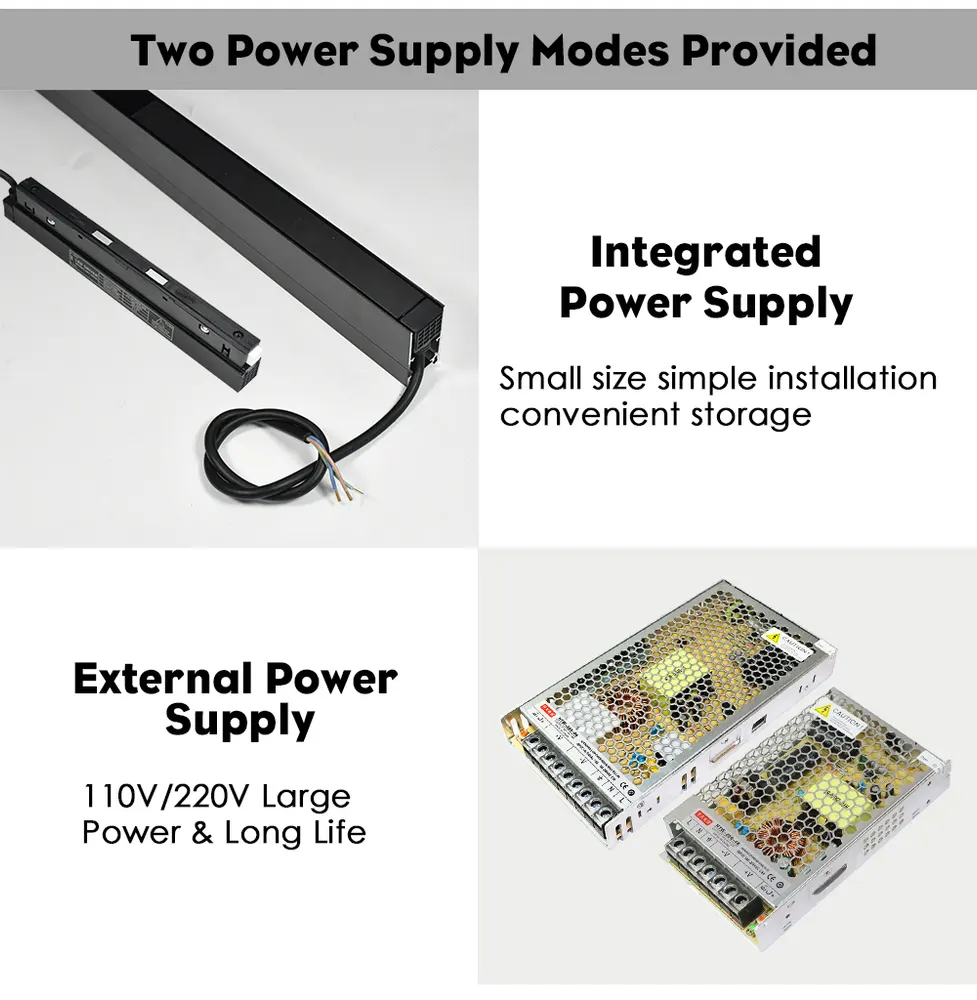 Tuya Smart Dimmable Magnetic LED Track Lighting System 10W 48V