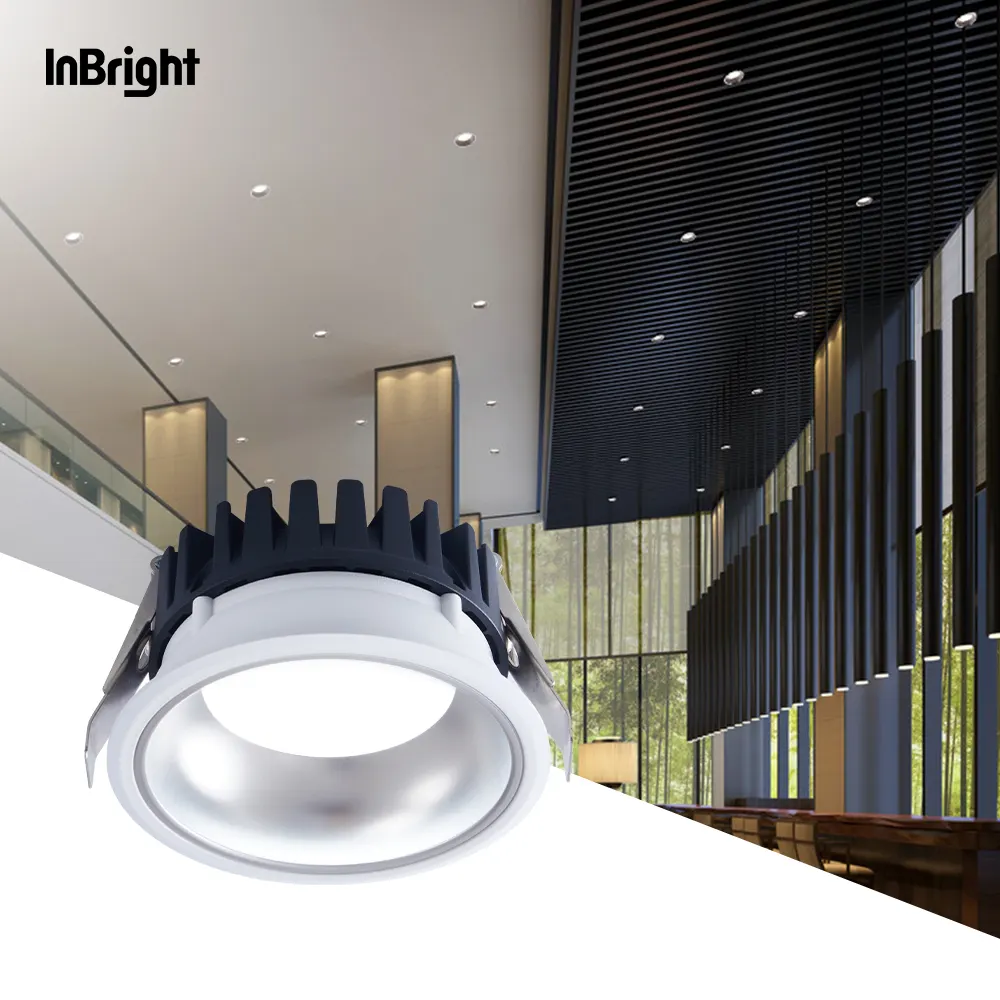 Dimmable Recessed Aluminum LED Downlight 20W
