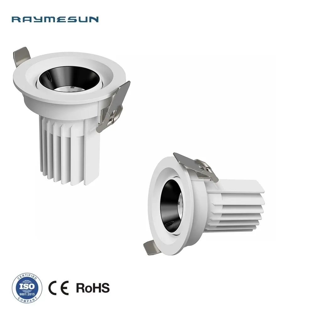 Adjustable WiFi Dimmable Recessed COB LED Downlight 20-40W IP65