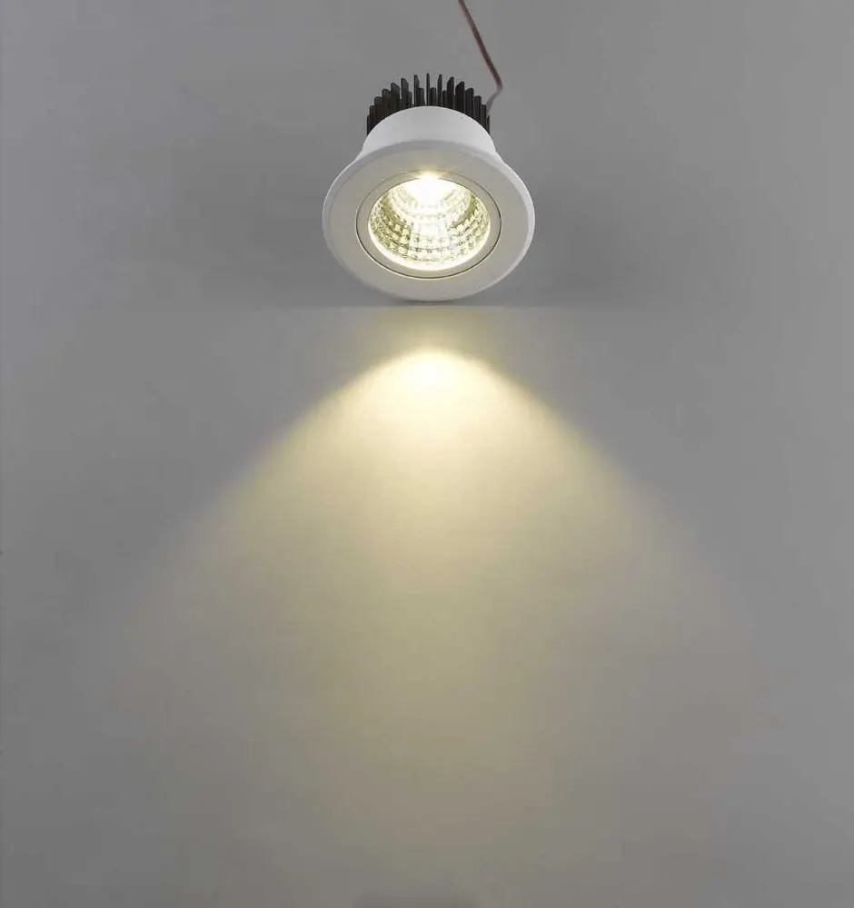 Adjustable Recessed Aluminum LED Downlight 6-40W