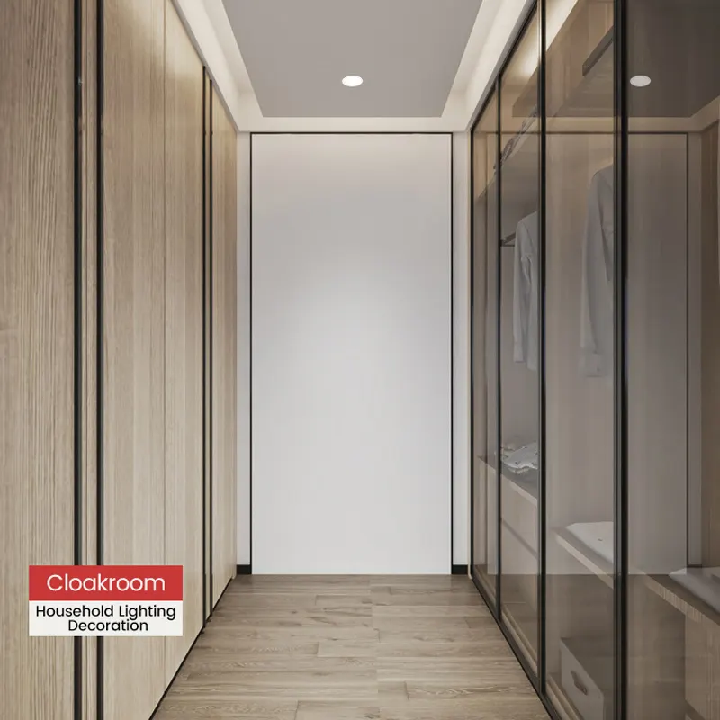 Slim Recessed Round LED Panel Light 3-24W