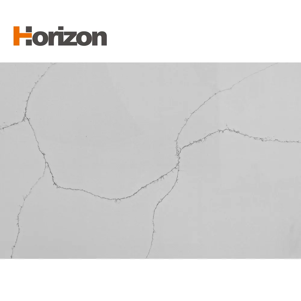 Calacatta White/Black Engineered Quartz Slab 3200x1600mm