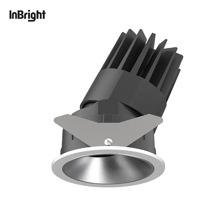 Anti-Glare Adjustable Recessed LED Downlight 8-25W IP65