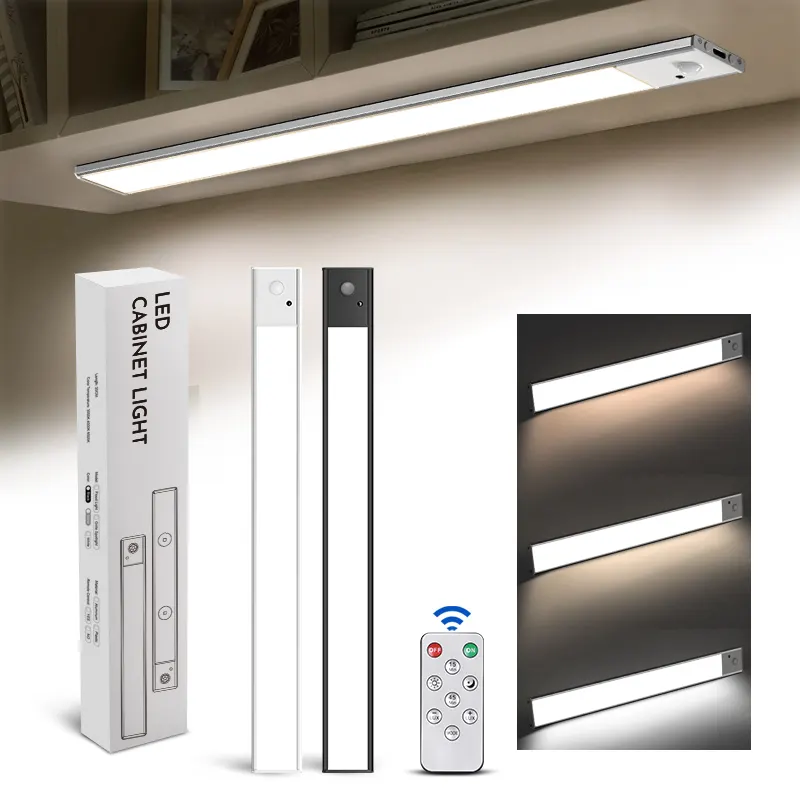 Rechargeable Dimmable Plastic LED Cabinet Light White 0.6-1.35W product sample