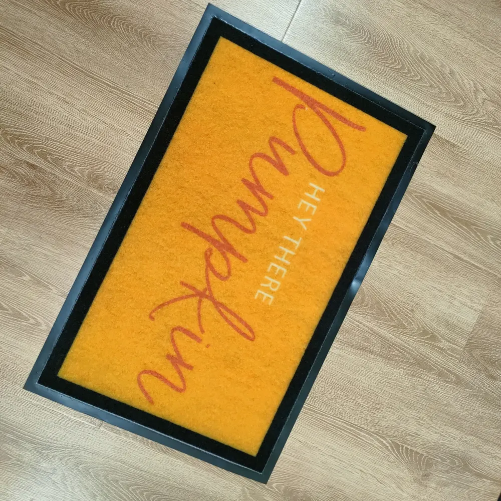 Non-Slip Polyester Entrance Door Mat 40x60cm