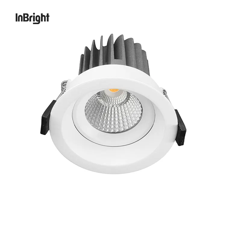 Anti-Glare Adjustable Dimmable Recessed LED Downlight 7-30W IP50