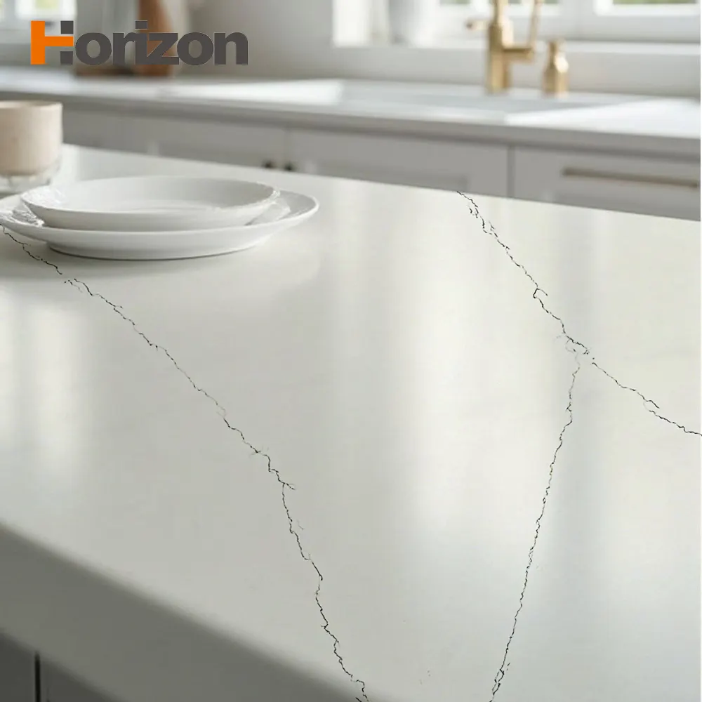Calacatta Engineered Quartz Slab 3200x1600mm
