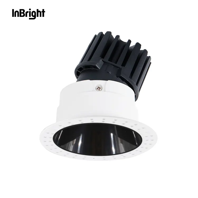 Anti-Glare Adjustable Trimless Dimmable LED Downlight 8/15W