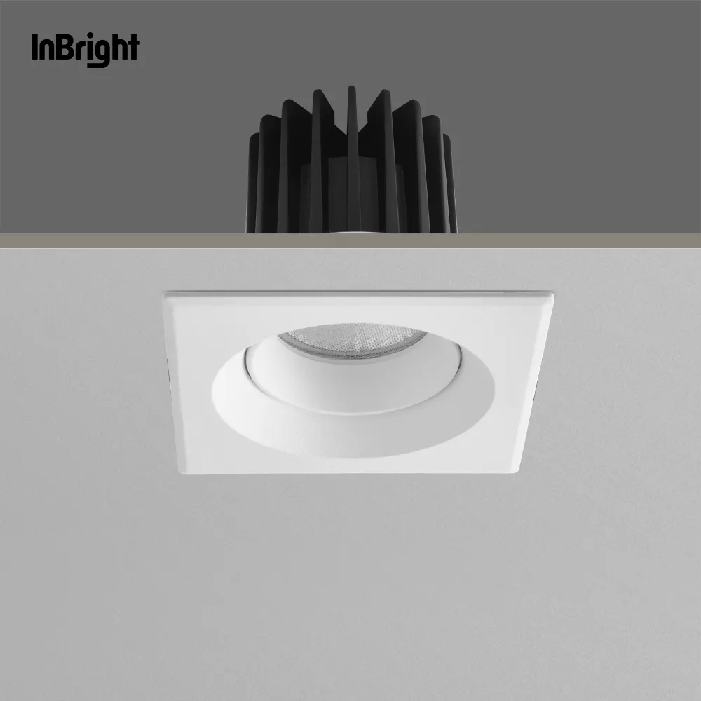 Adjustable Recessed Square LED Downlight 8-25W