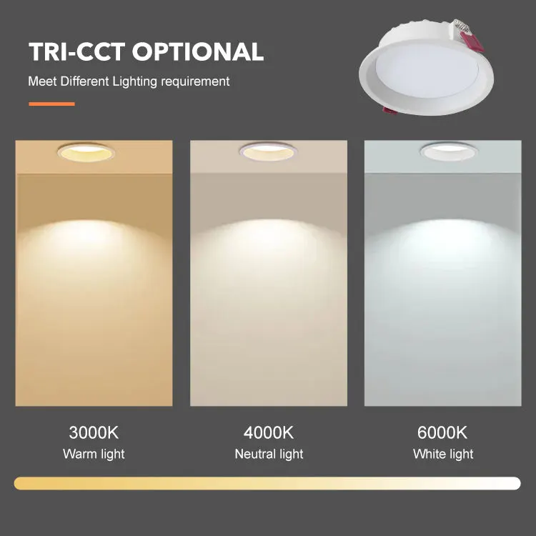 Recessed Aluminum LED Downlight 8-30W