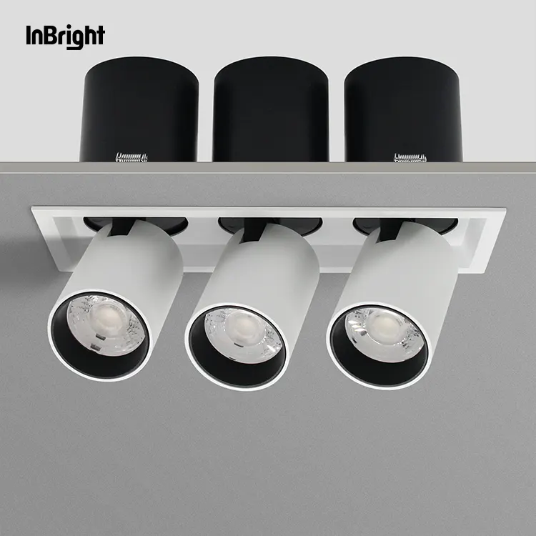 Dimmable Recessed Aluminum COB LED Downlight 7-35W