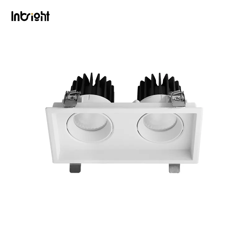 Recessed Aluminum LED Grille Spotlight 10-25W