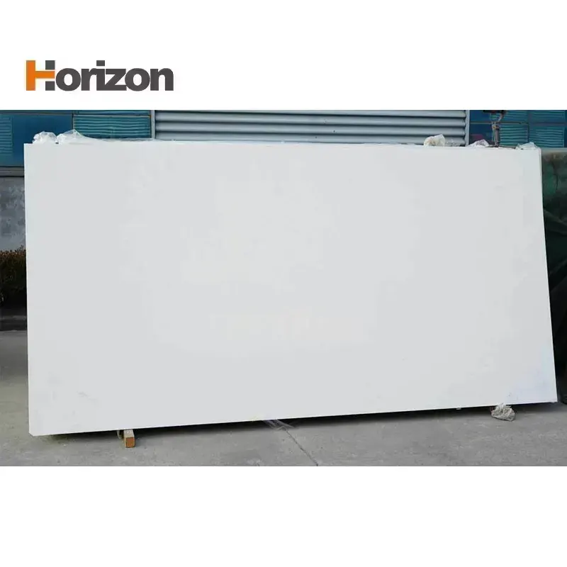 Carrara White Engineered Quartz Slab 3200x1600mm
