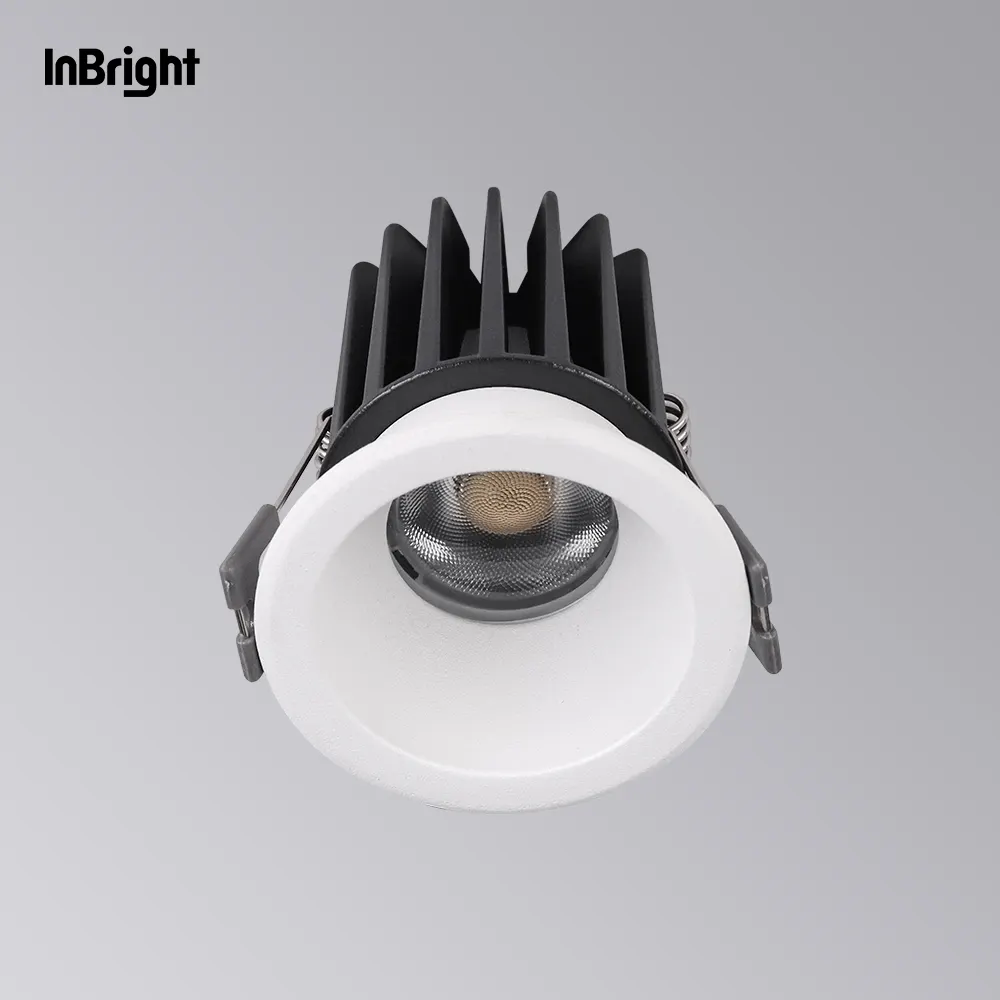 Anti-Glare Dimmable Recessed COB LED Downlight 8-28W IP65