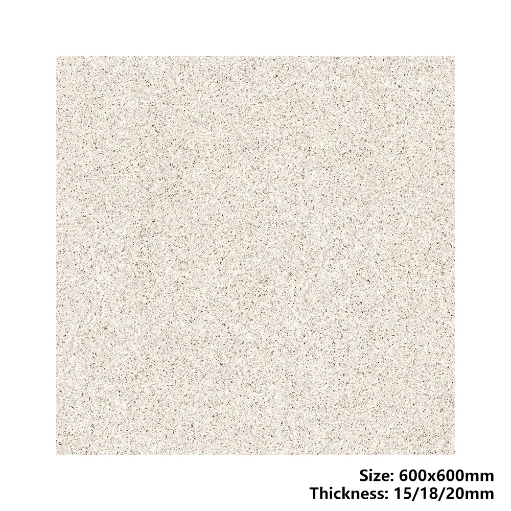 Matte Porcelain Outdoor Paver Tile 600x600mm 20mm Thick