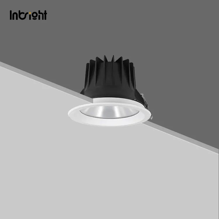 Recessed Aluminum LED Downlight 18-48W IP65
