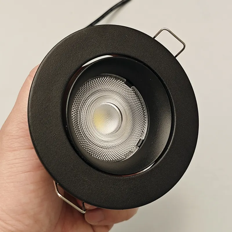 Adjustable Dimmable Recessed Round LED Downlight 12W