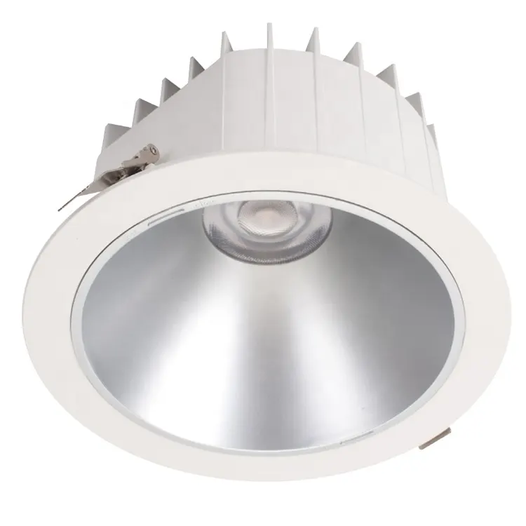 Anti-Glare Recessed Round LED Downlight 10-50W IP65/IP67 5000K/6000K