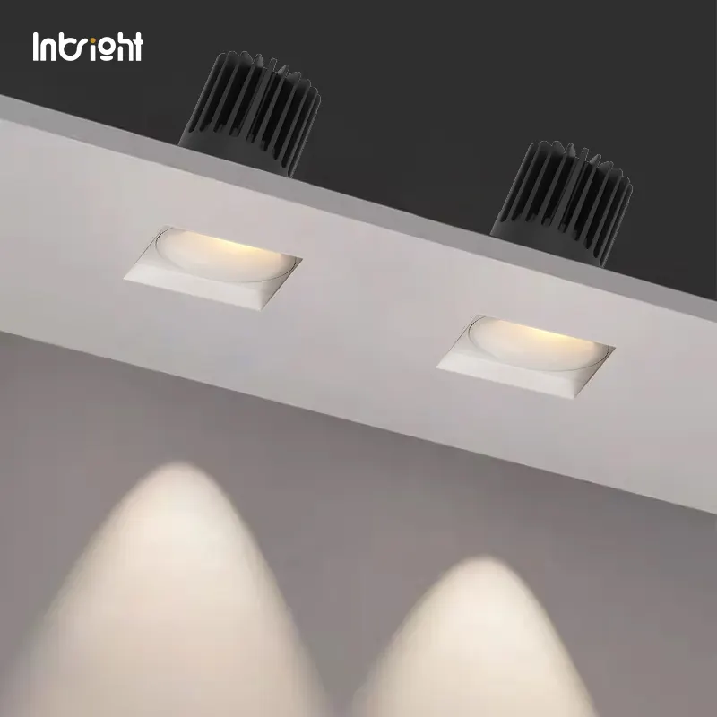 Trimless Dimmable DALI Recessed LED Downlight 10-28W IP65