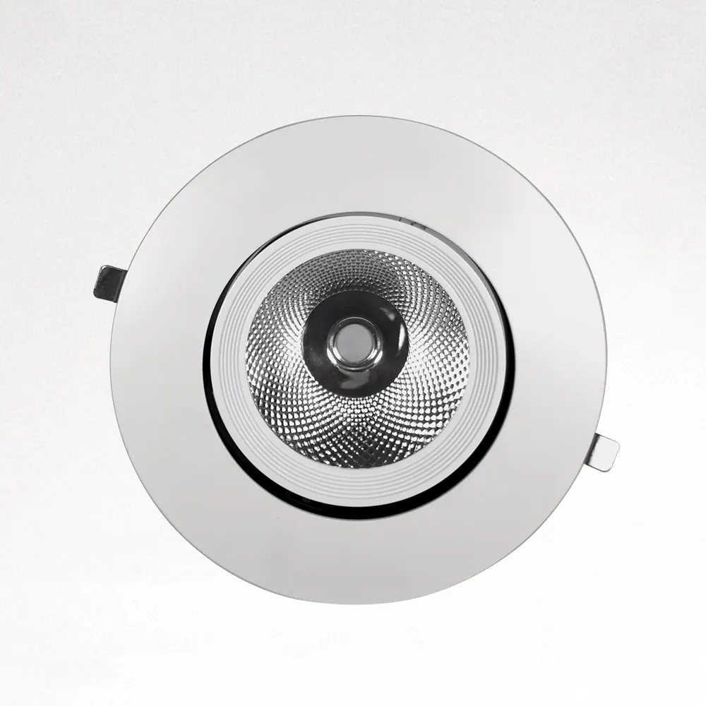 Recessed Aluminum LED Downlight 20/30W IP54 90mm