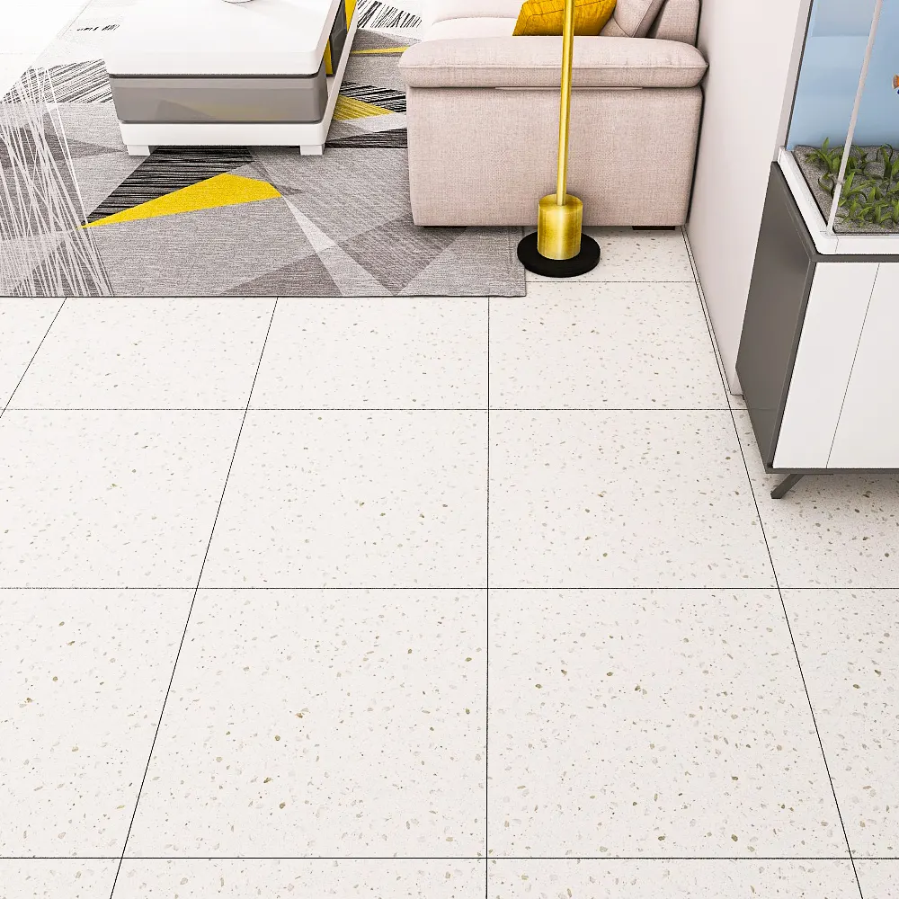 Non-Slip Terrazzo-Look Porcelain Floor Tile 600x600mm