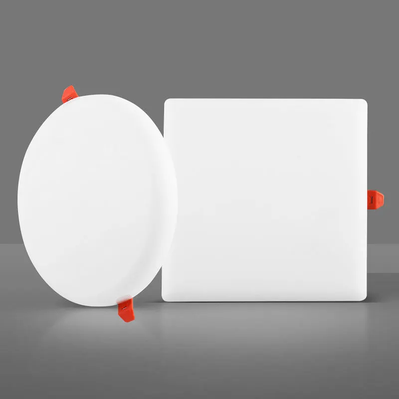 Adjustable Trimless Recessed Round LED Panel Light 9/18W