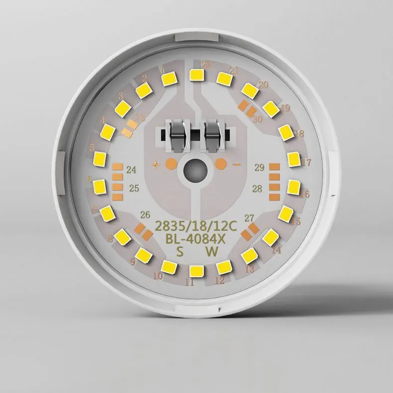 Aluminum LED Light Bulb 3W B22/E27 Base