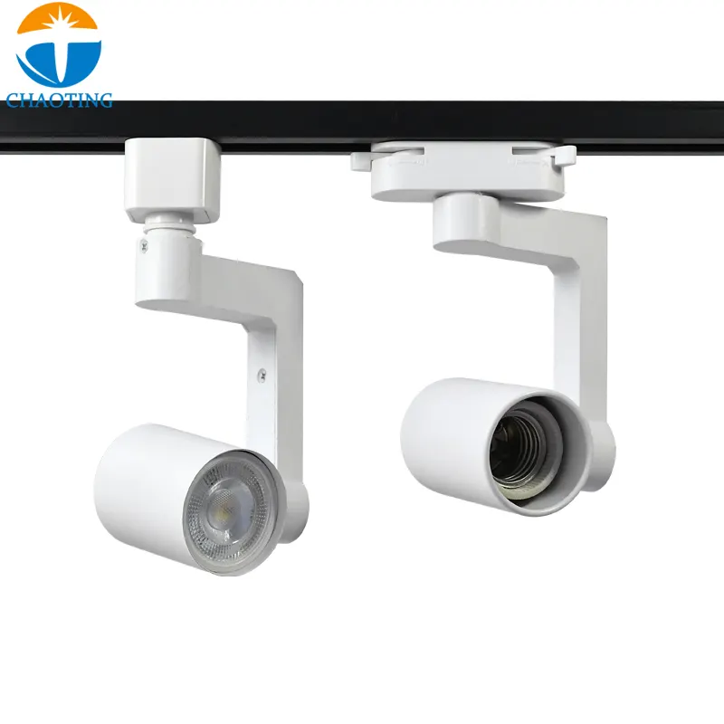 Rotatable Surface-Mounted Track Spotlight Housing MR16/GU10